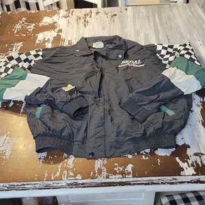 Vintage 90s Skoal Bandit Racing Harry Gant #33 Nascar Windbreaker Jacket